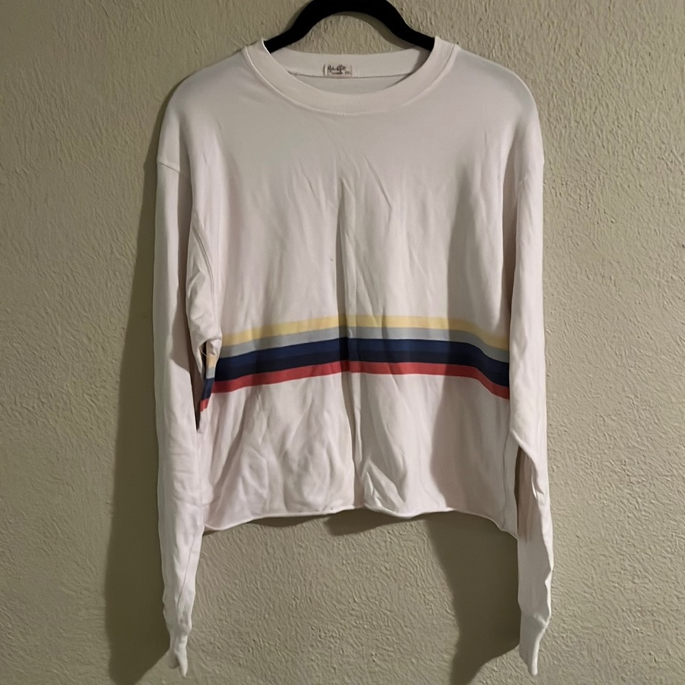 John Galt Brandy Melville Rainbow Tee